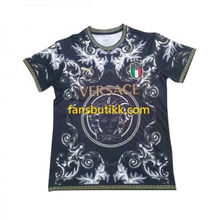 Fotballdrakt Italia Versace Svart 2023-2024 Kortermet